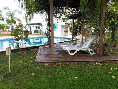 House in Private Residential Zone 24 hrs security 24 hrs access to the pool.