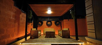 Cascade Cove 3-bedroom villa in Kampala - Jacuzzi and Gazebo with Fountain