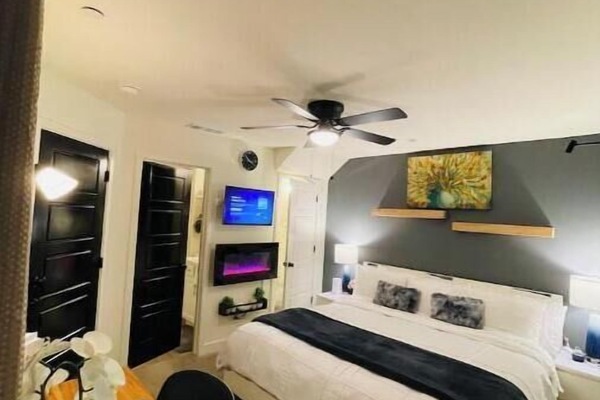 1 bedroom, iron/ironing board, free WiFi, bed sheets