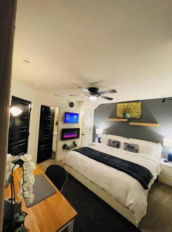 1 bedroom, iron/ironing board, free WiFi, bed sheets