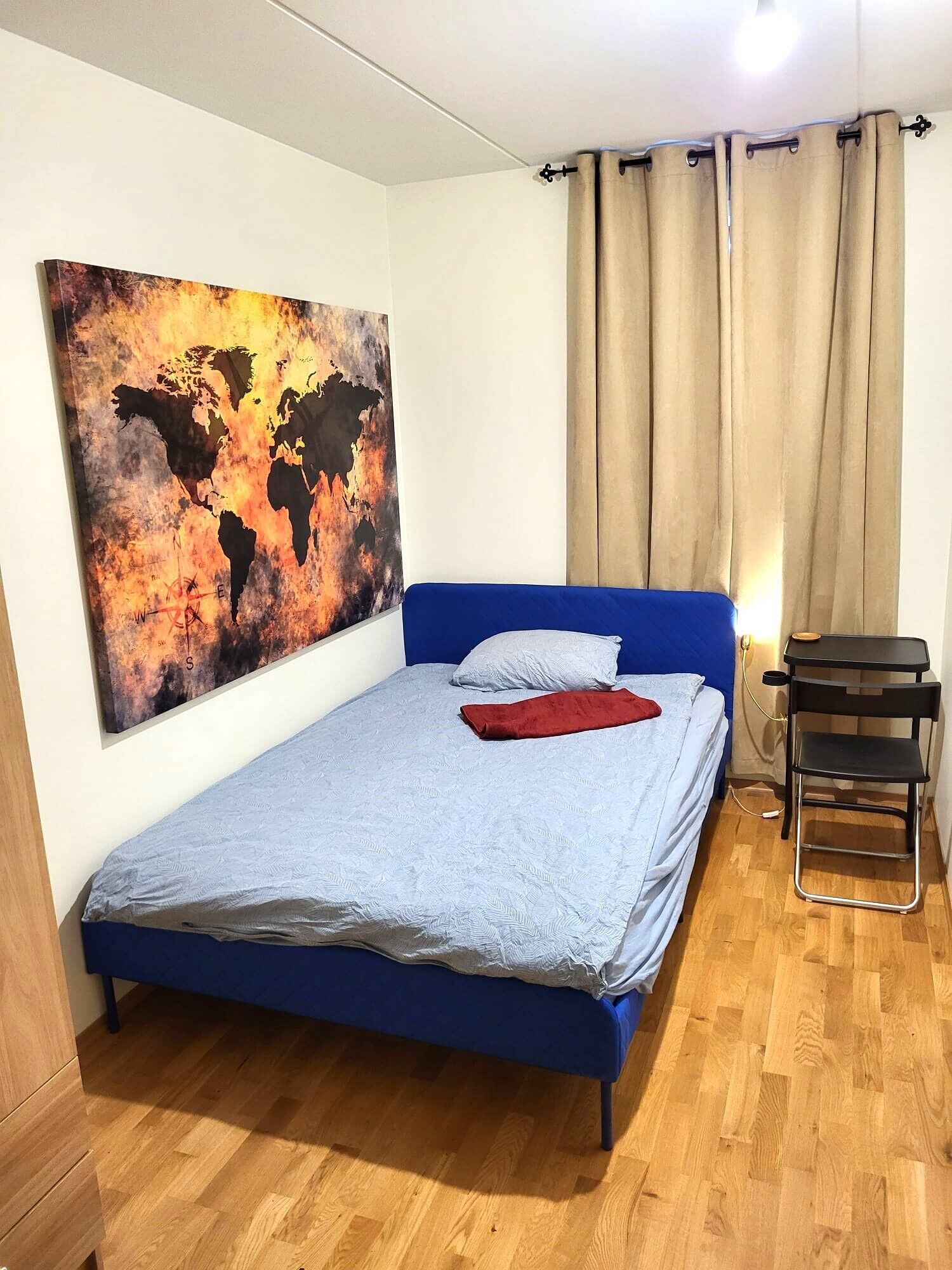 1 bedroom, WiFi, bed sheets