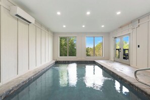 Piscine couverte, piscine chauffée