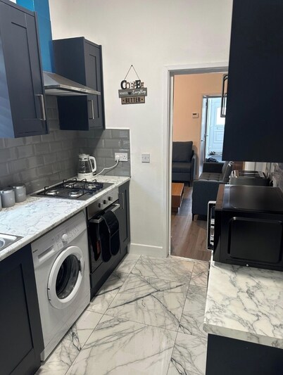 A newly refurbished house catering for family, friends or work colleagues.
