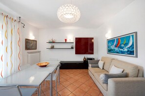 Fernseher, Kamin