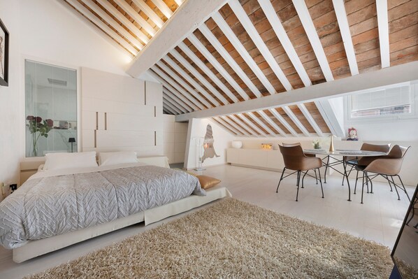 1 chambre, accès au Wi-Fi (inclus), literie fournie