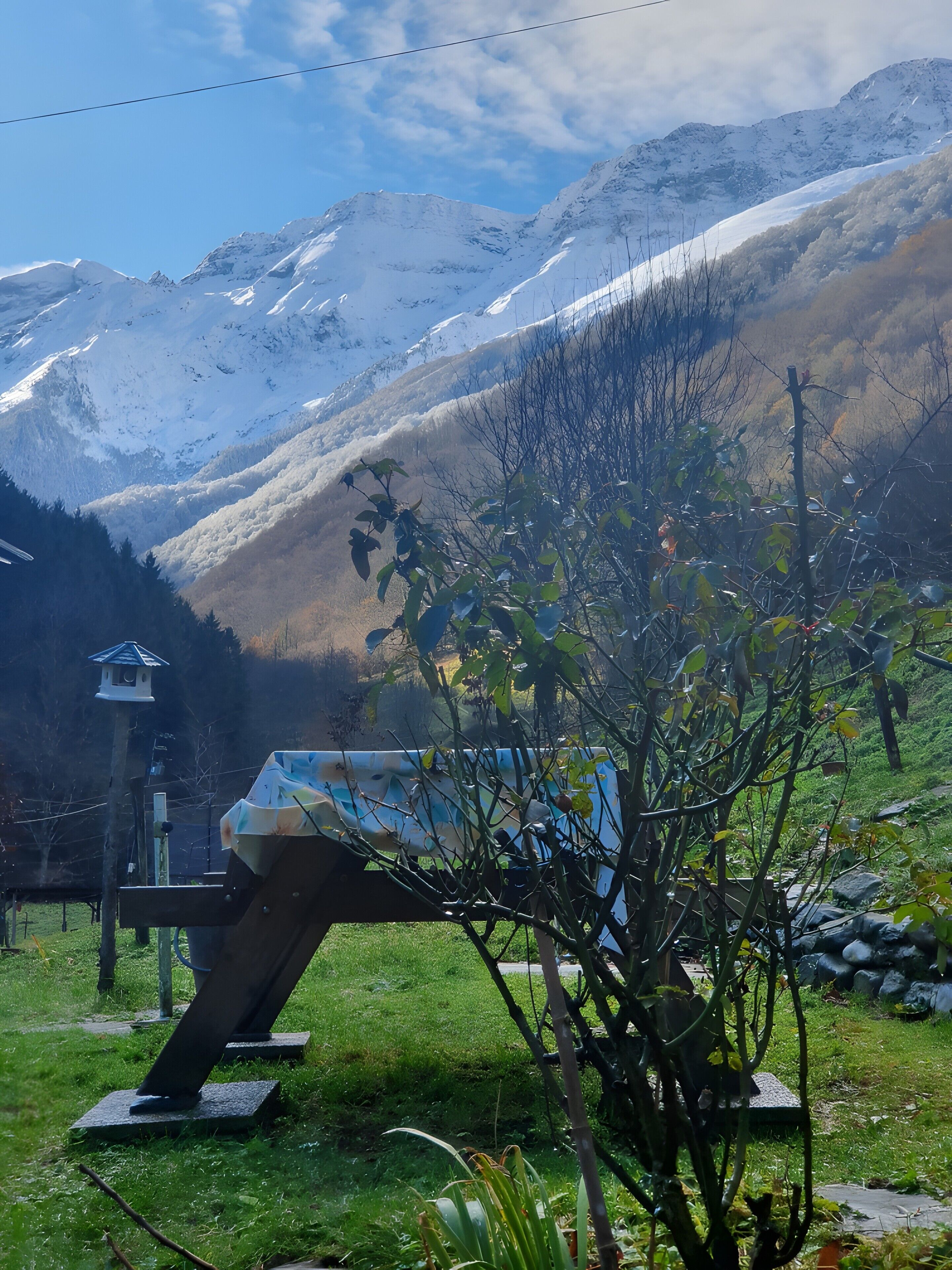 Enceinte de l’hébergement