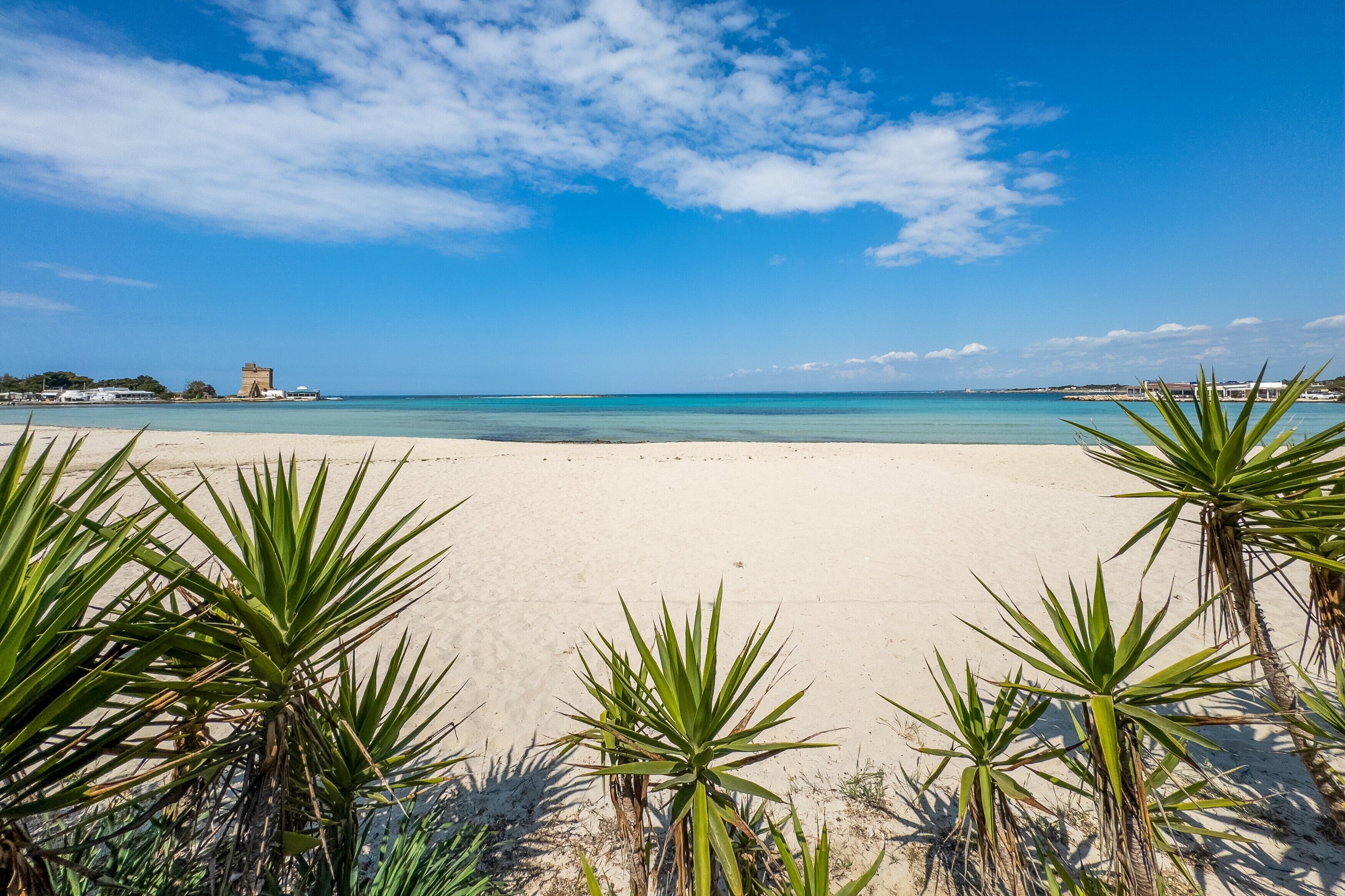 Una spiaggia nelle vicinanze