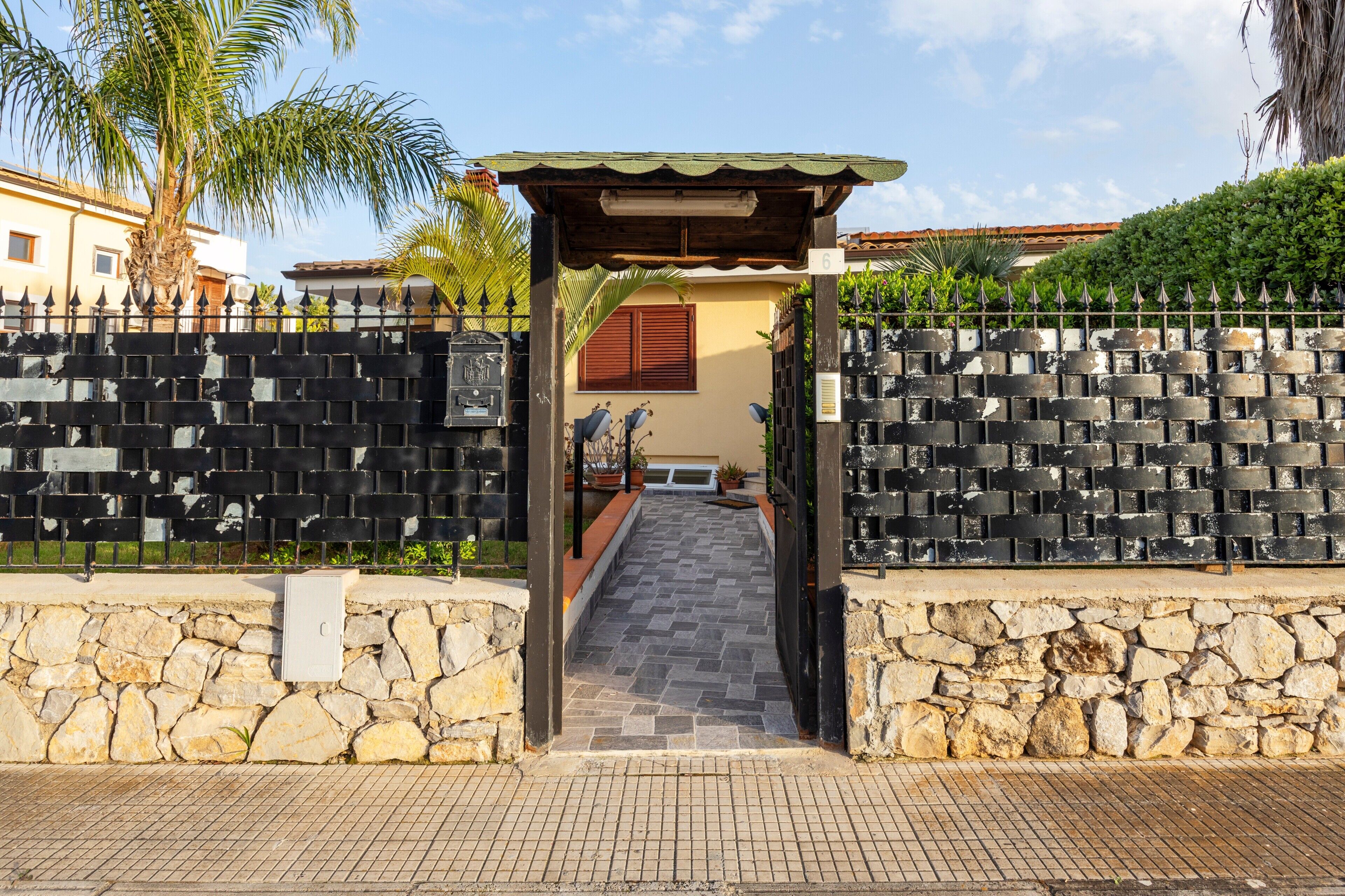 Enceinte de l’hébergement