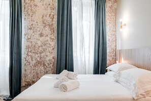 1 Schlafzimmer, kostenloses WLAN, Bettwäsche