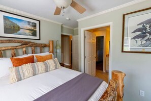 1 bedroom, desk, travel crib, free WiFi