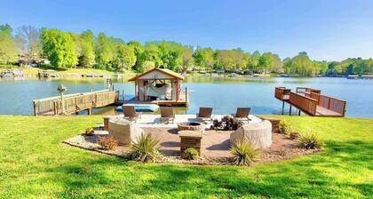 Lakefront 3BR Dock + Boat Ramp, Pet-Friendly