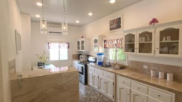 Microwave, oven, stovetop