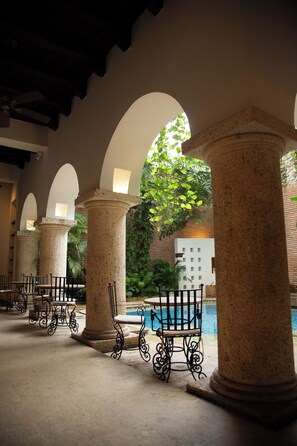 Outdoor pool - HOTEL BOUTIQUE PATIO CORAO (Cartagena)