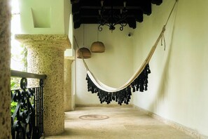 Sala de estar en el lobby