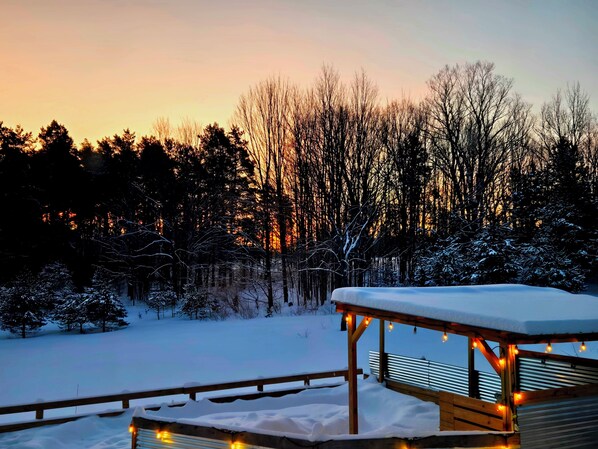 Enceinte de l’hébergement