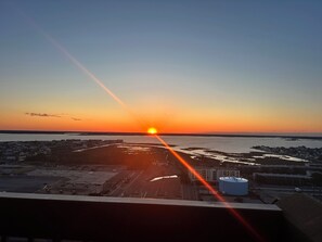 Vue depuis l’hébergement