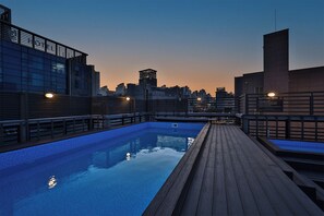 Seasonal outdoor pool