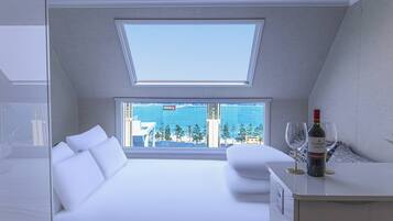 Presidential Penthouse | 1 bedroom, premium bedding, desk, laptop workspace