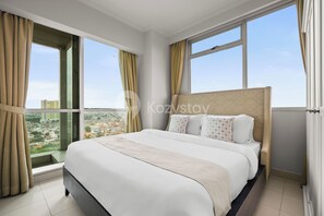 Appartement, 2 chambres, vue ville | 2 chambres, fer et planche à repasser, Wi-Fi gratuit