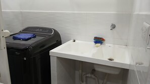 Dusch och handdukar