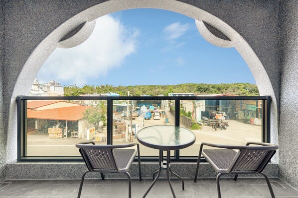 Twin Room with Balcony | Terrace/patio