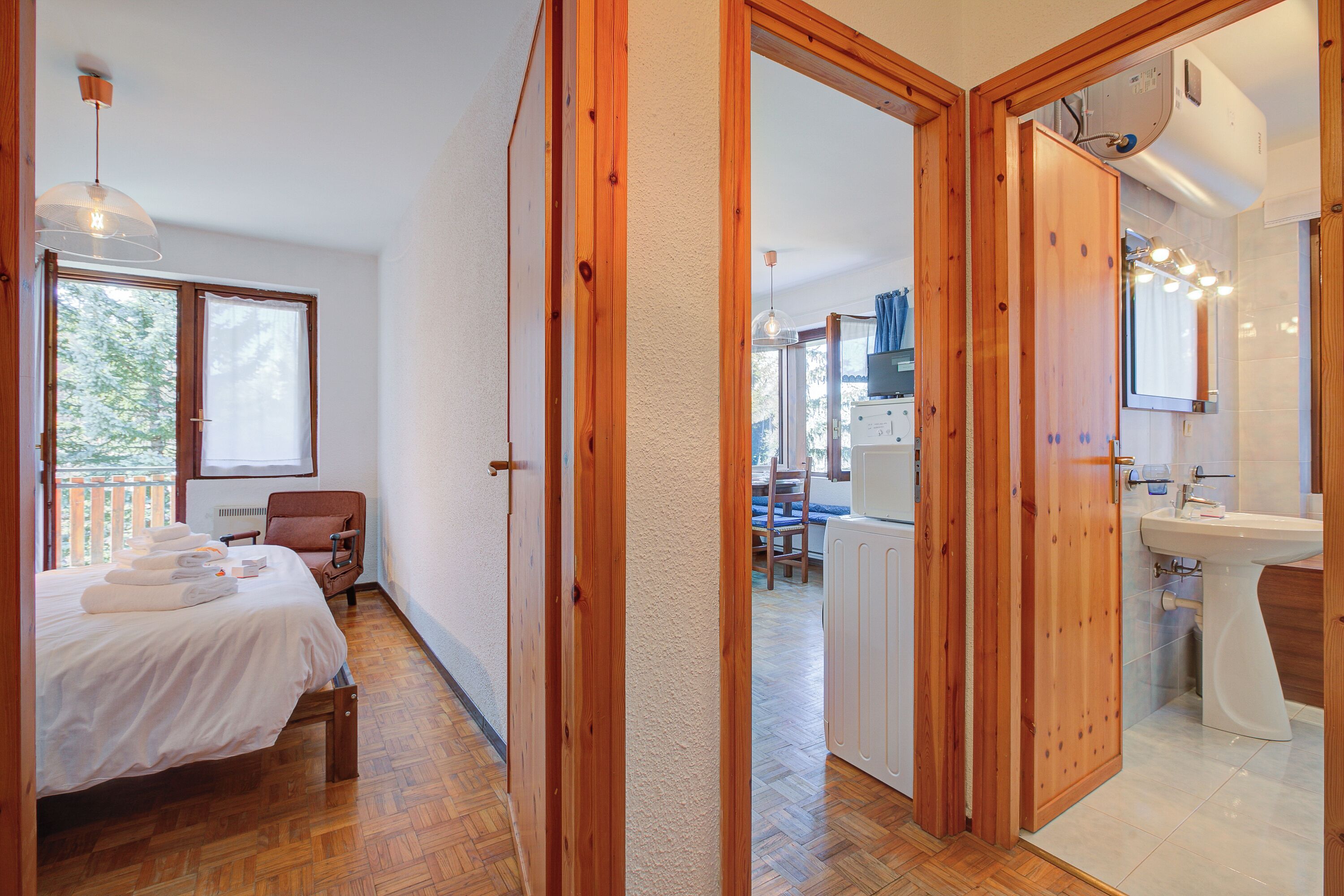 1 Schlafzimmer, kostenloses WLAN, Bettwäsche