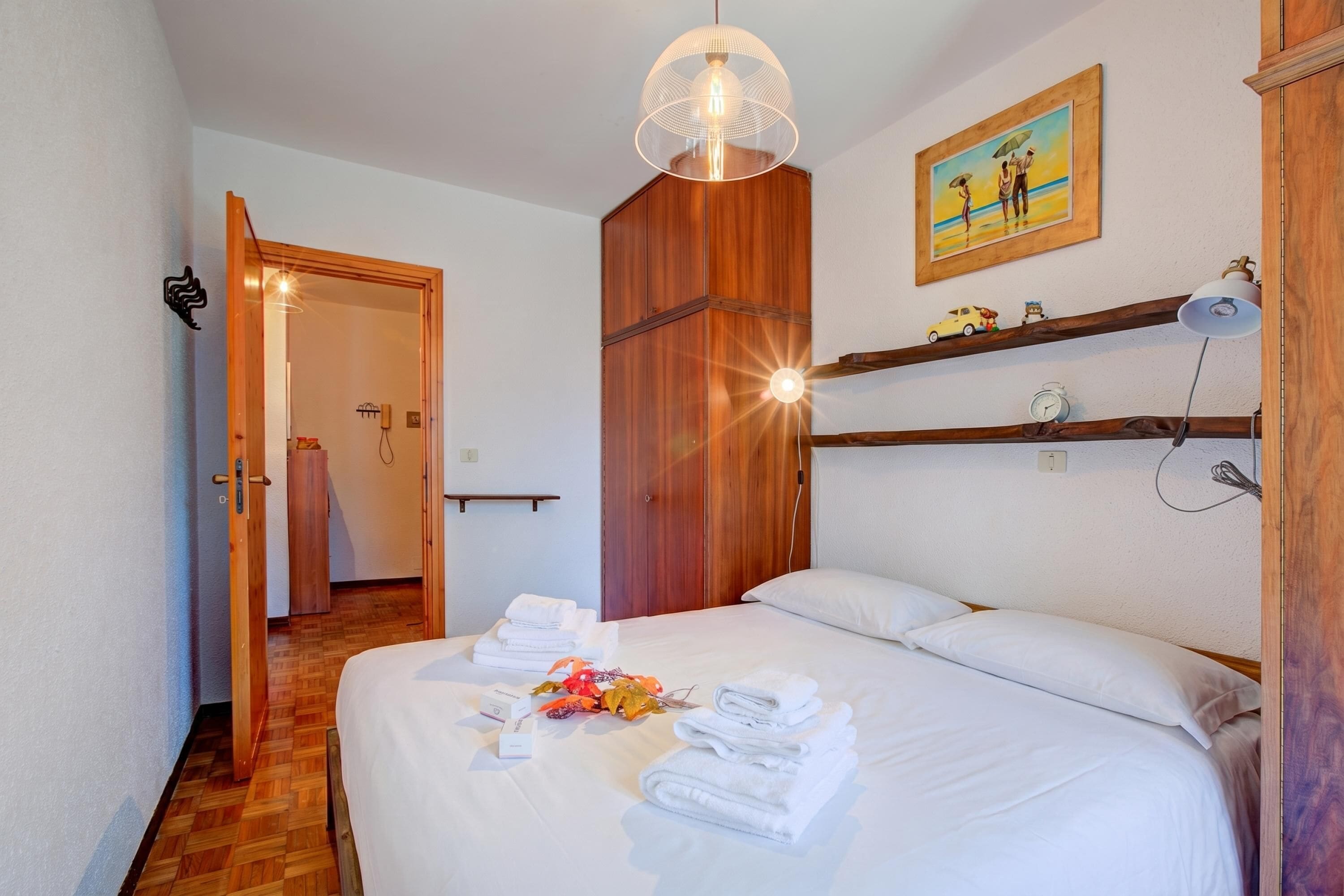 Standard-Apartment, 1 Schlafzimmer, Balkon (Appartamento Il Rio) | 1 Schlafzimmer, WLAN