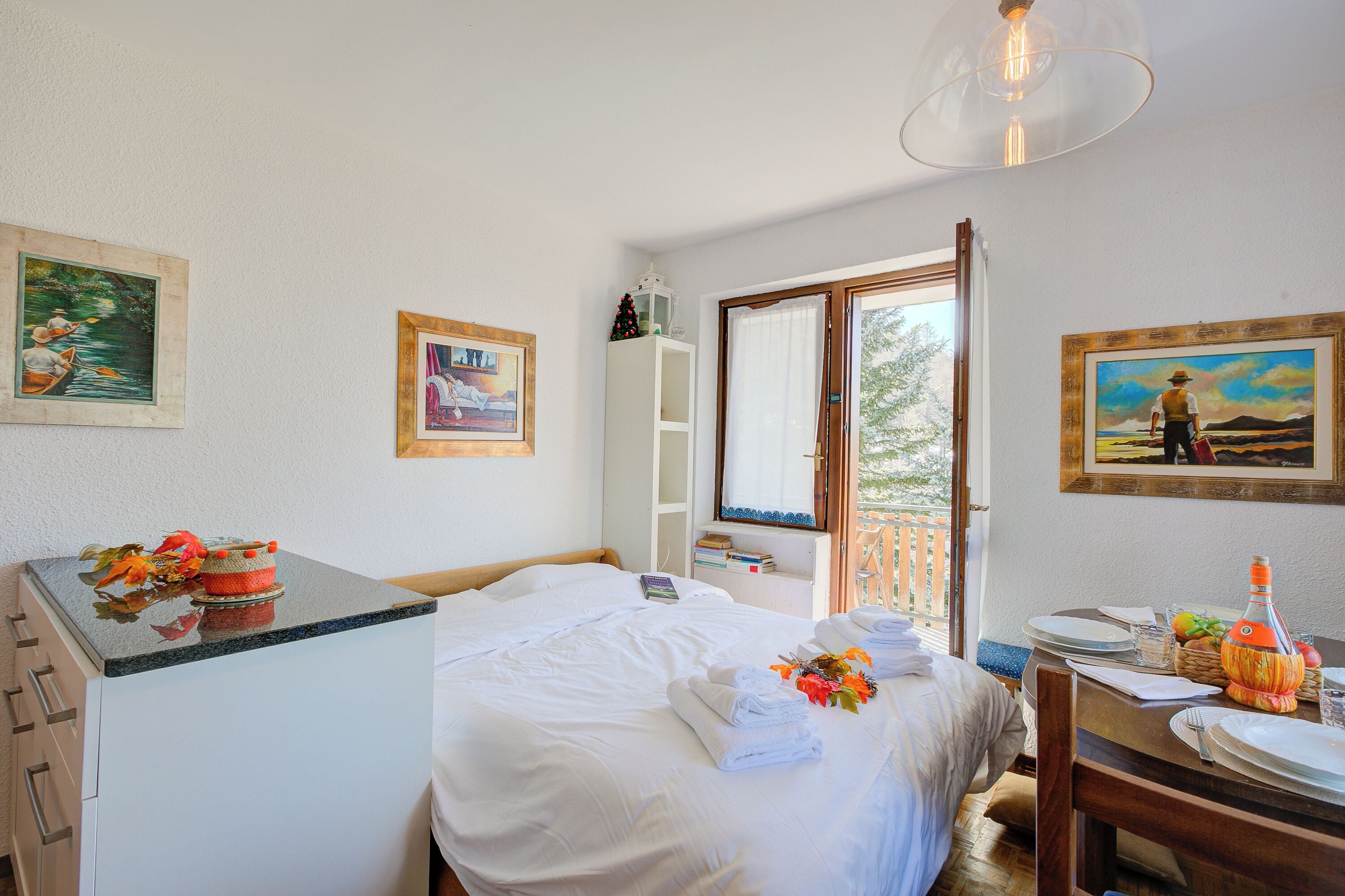 Standard-huoneisto, useita makuuhuoneita (Appartamento Il Rio) | 1 makuuhuone, ilmainen Wi-Fi, vuodevaatteet