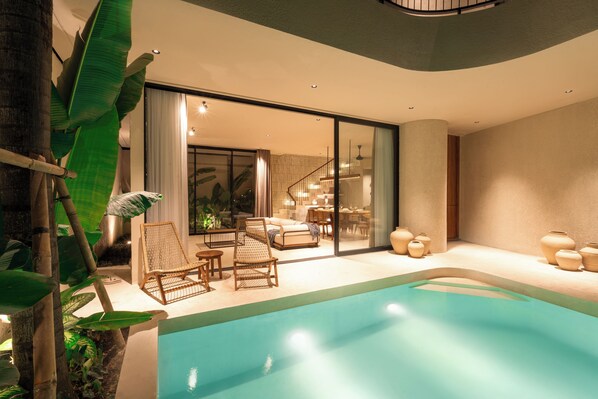 Luxury Villa, 3 Bedrooms, Private Pool | Terrace/patio