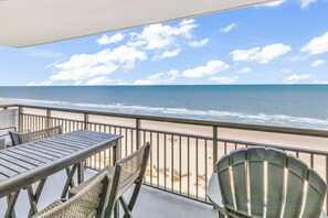 Signature Condo, 2 Bedrooms, Balcony, Ocean View | Balcony - Bluewater Resort 803 (Myrtle Beach)