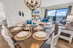 In-room dining - Bluewater Resort 803 (Myrtle Beach)