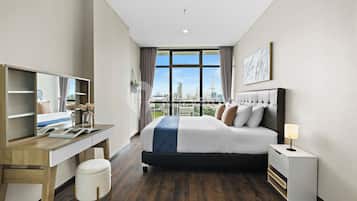 Apartment, 2 Bedrooms, City View | 2 bedrooms, iron/ironing board, free WiFi