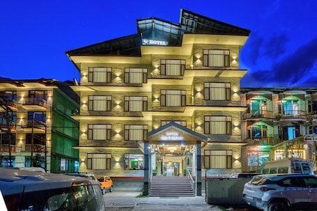 Exterior. Hotel Day Night