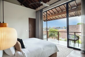 Deluxe Villa, 2 Bedrooms, Balcony, Pool View | Balcony