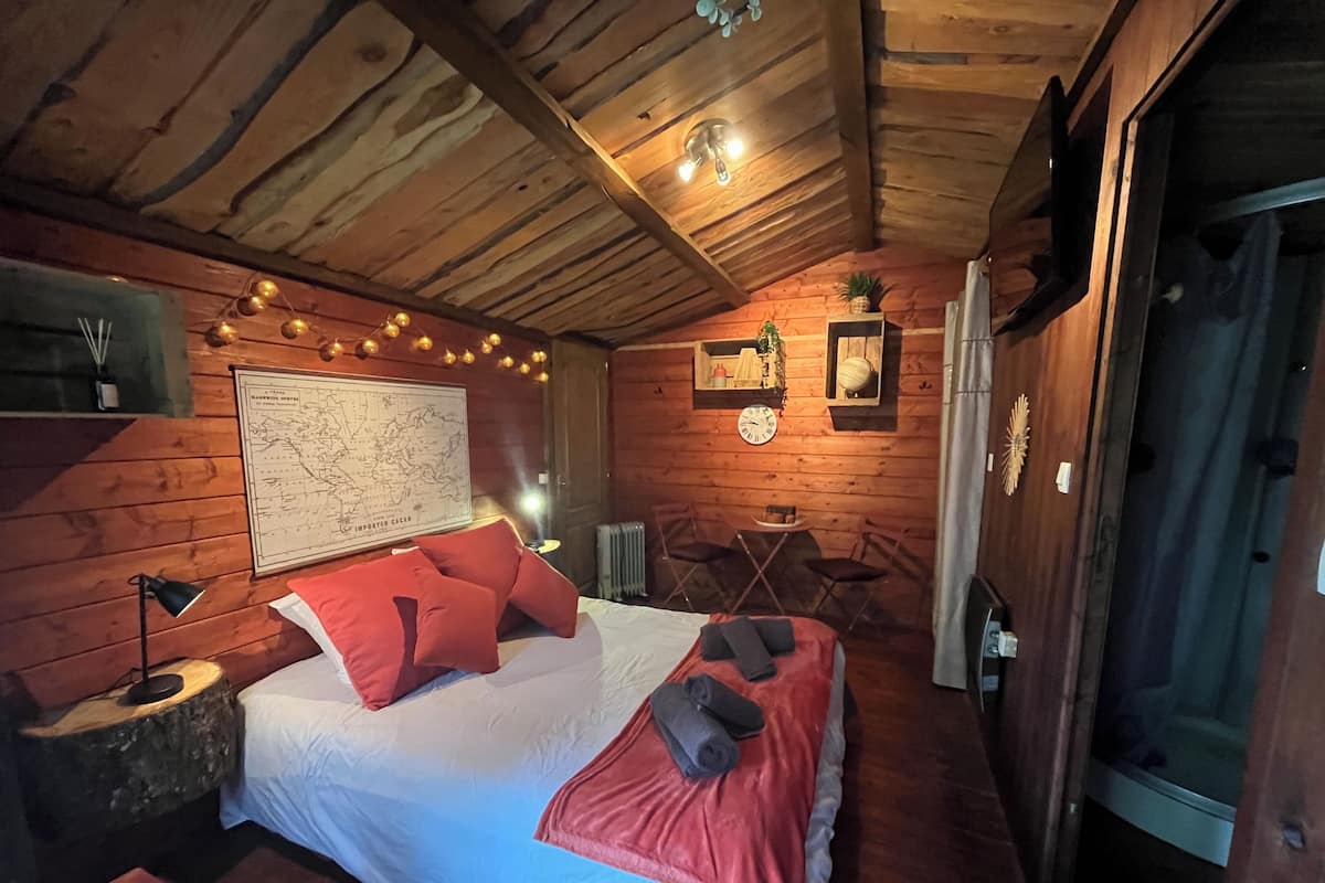 Cabaña Confort, vista al jardín | 1 habitación y wifi gratis