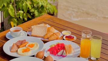 Free daily local cuisine breakfast