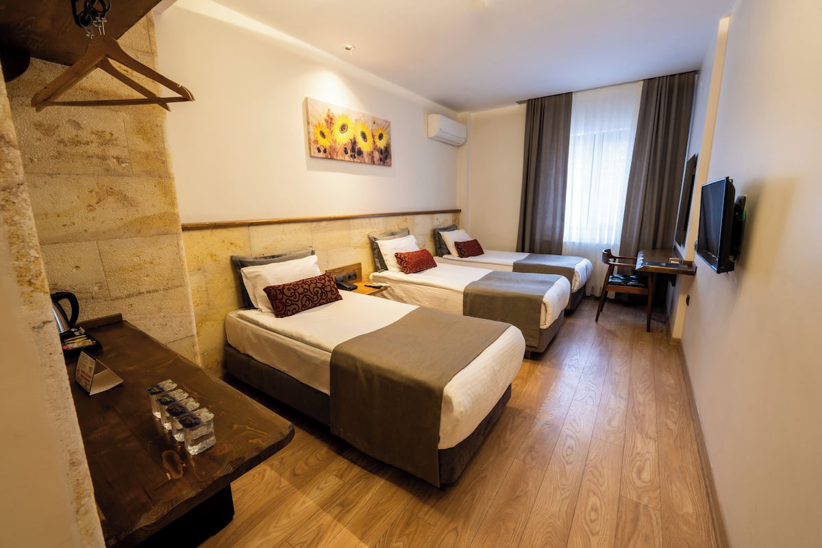 Business Triple Room | Bar mini, ruang kerja komputer riba, Wi-fi percuma, cadar katil
