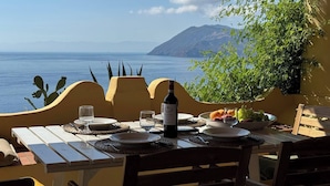 View from property - Casa Bacco, Capistello (Lipari)