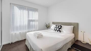 Apartment, 1 Bedroom, Balcony, City View | 1 bedroom, iron/ironing board, free WiFi, bed sheets