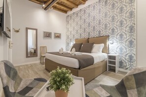1 habitación, tabla de planchar con plancha y wifi 