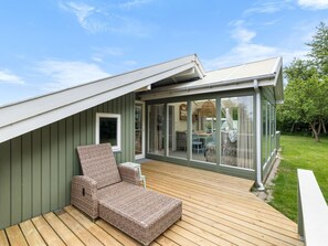 Terrace/patio - "Gitt" - 140m from the sea by Interhome (Otterup)
