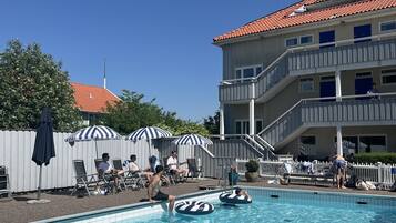 Seasonal outdoor pool