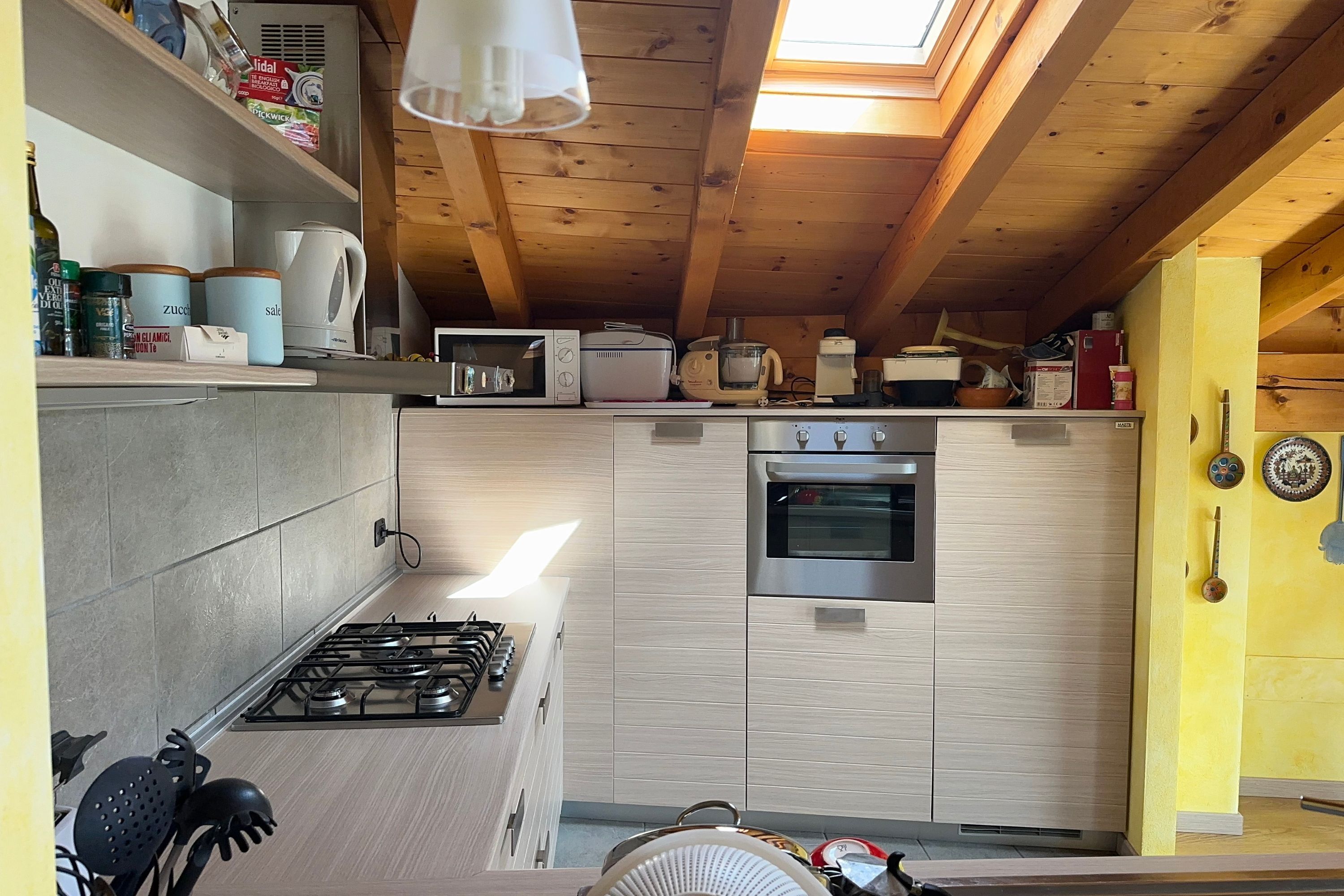 Familienapartment, Mehrere Schlafzimmer, 2 Bäder, Bergseite (Cremia Dreamhouse) | Eigene Küche