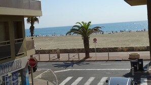 Aan het strand