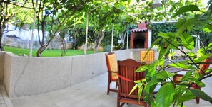 Chambre, 1 chambre, fumeur | Jardin