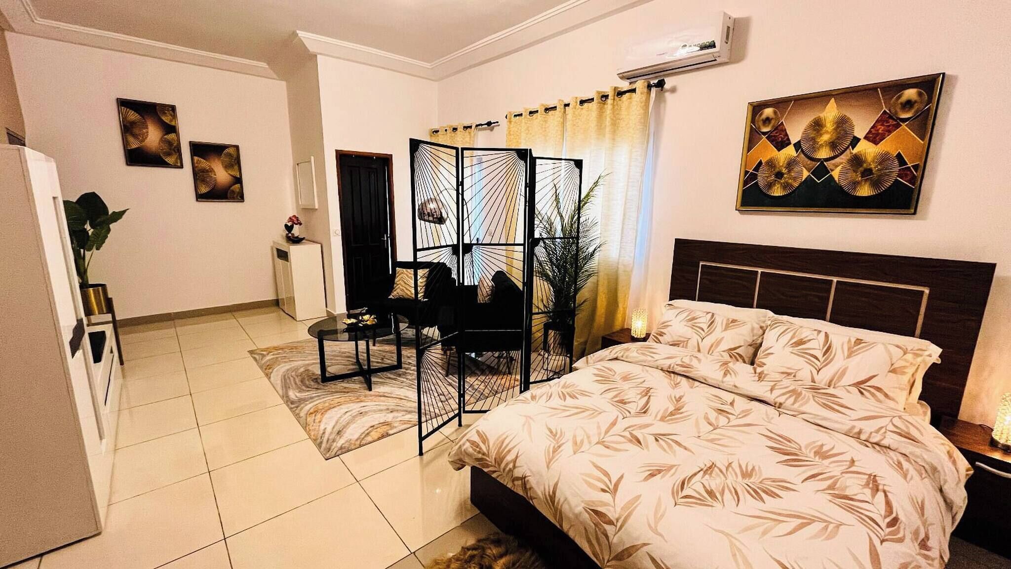 Apartemen, 1 kamar tidur, balkon | 1 kamar tidur