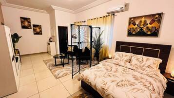 Apartemen, 1 kamar tidur, balkon | 1 kamar tidur