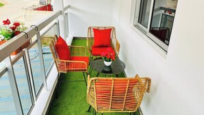 Appartement, 1 slaapkamer, balkon | Balkon