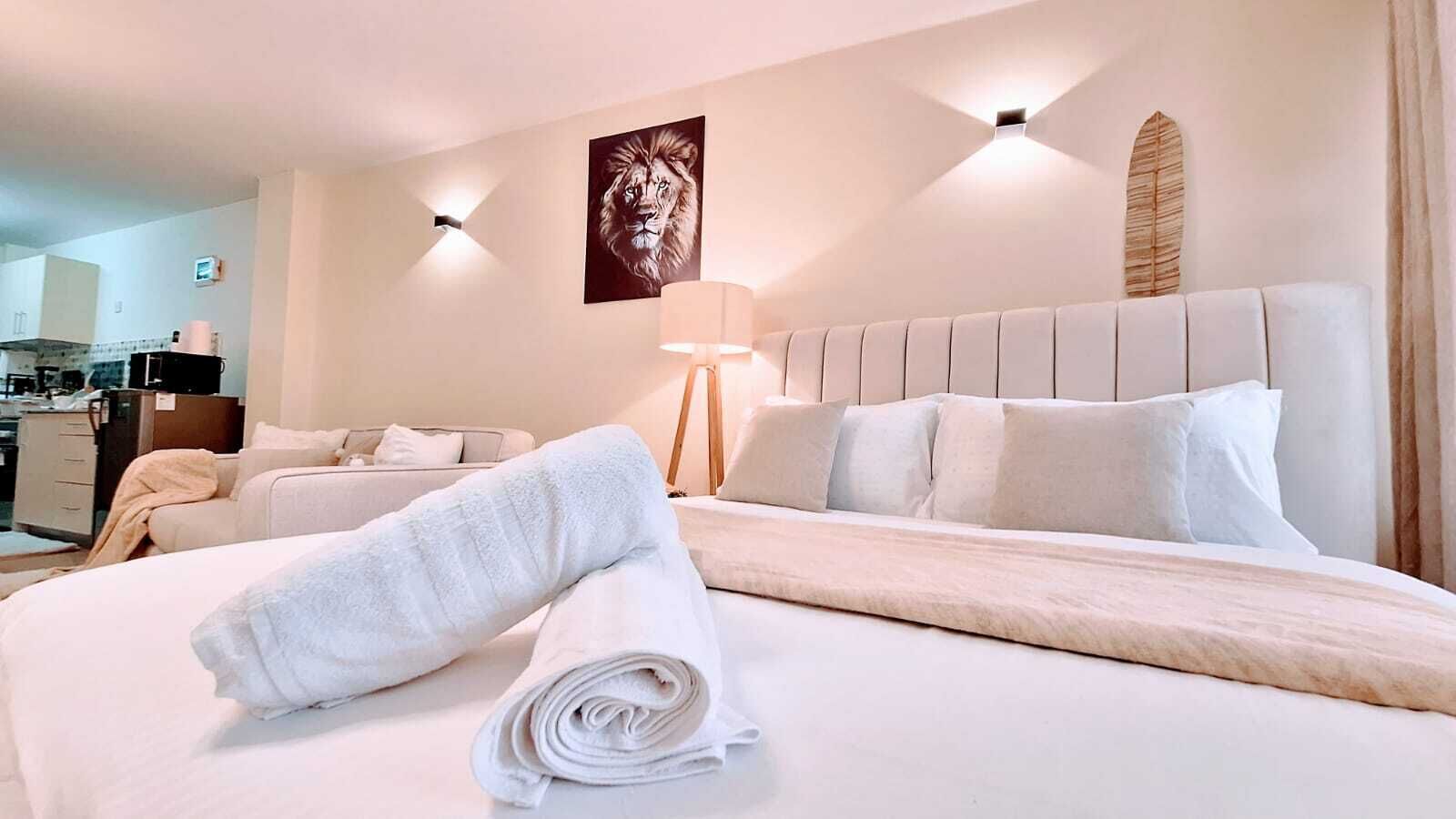 1 間睡房、熨斗/熨衫板、Wi-Fi、床單