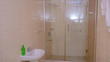 In-room safe, desk, laptop workspace, soundproofing